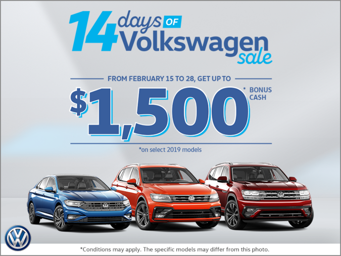 The 14 Days of Volkswagen Sale!