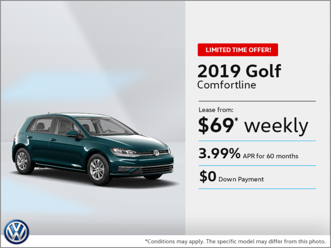 Lease the 2019 Golf!