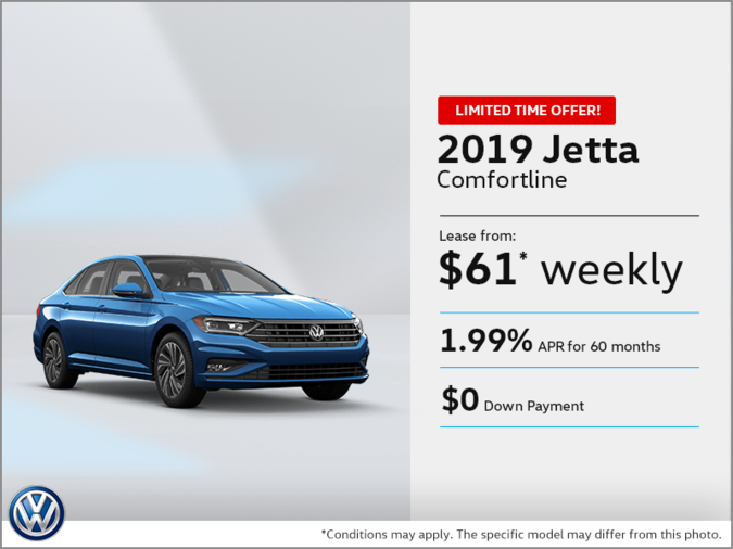 Lease the 2019 Jetta!