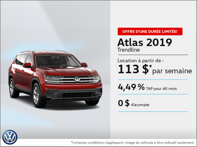 Louez l'Atlas 2019!