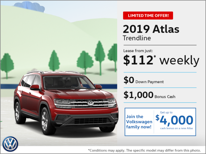 Lease the 2019 Atlas!