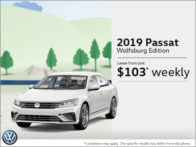Lease the 2019 Passat!