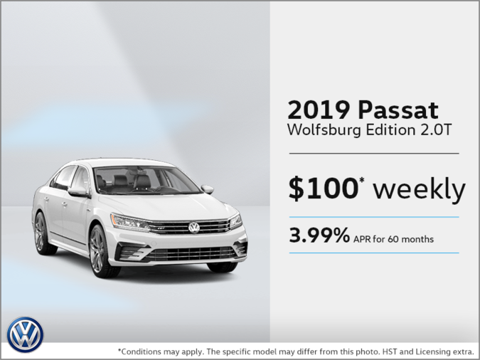 Lease the 2019 Passat!