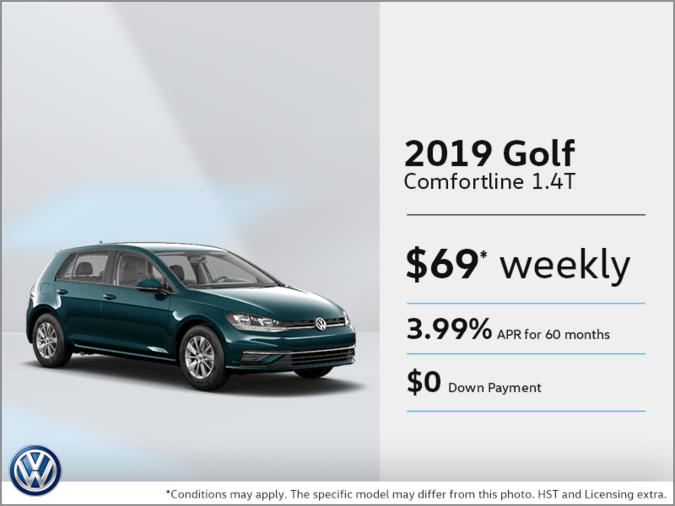 Lease the 2019 Golf!