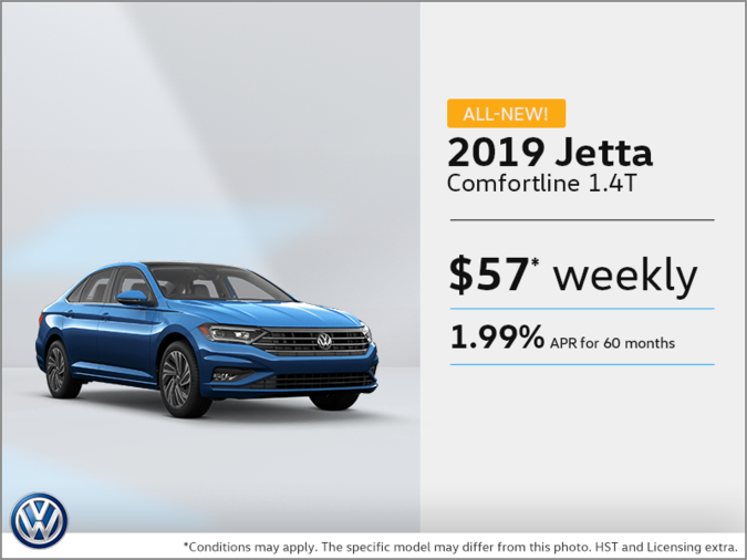 Lease the 2019 Jetta!