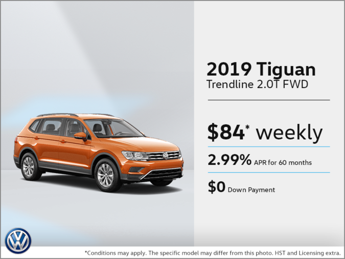 Lease the 2019 Tiguan!