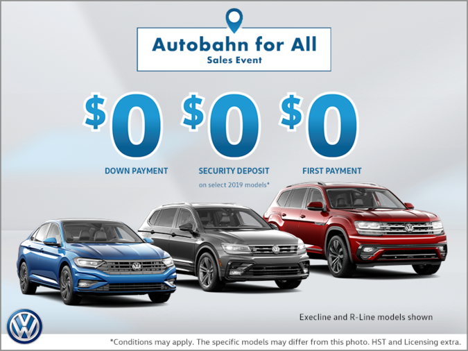Autobahn for All Sales Event
