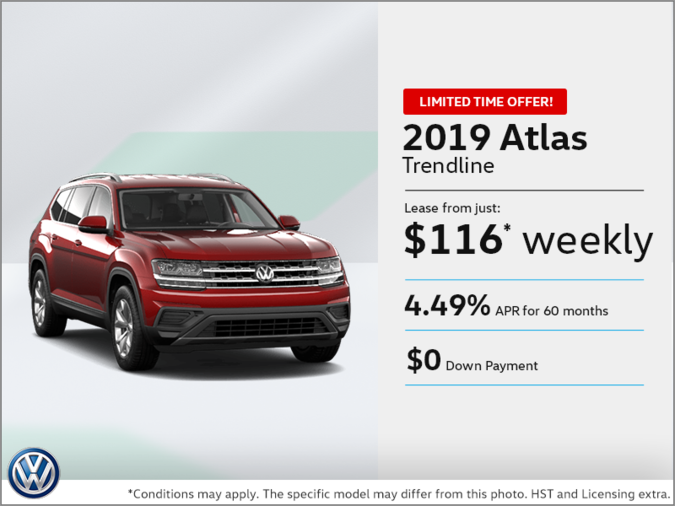 Lease the 2019 Atlas!