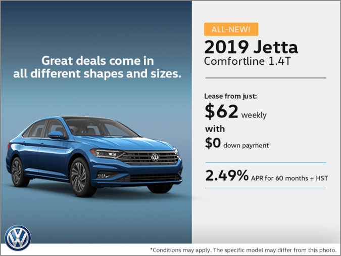 Get the all-new 2019 Jetta