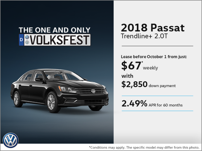 Get the 2018 Passat Today!