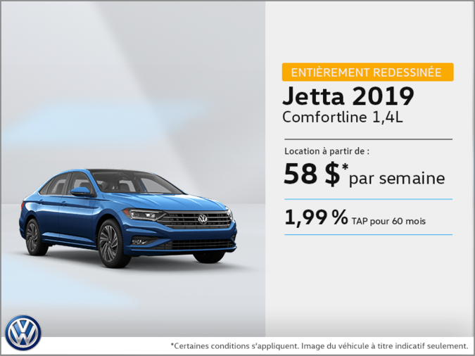 Louez la Jetta 2019!