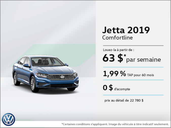 Louez la Jetta 2019!