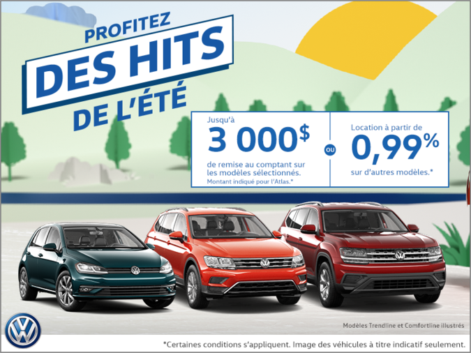 Profitez des hits de l'été!
