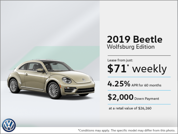 Lease the 2019 Beetle!