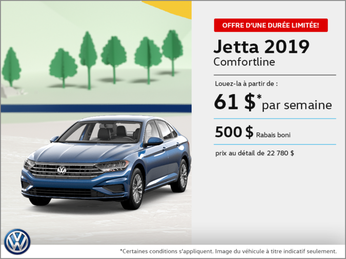 Louez la Jetta 2019!