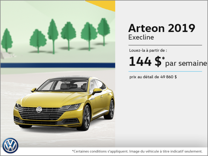 Louez l'Arteon 2019!