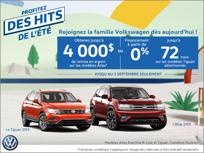 Profitez des hits de l'été!