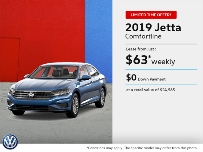 Lease the 2019 Jetta!