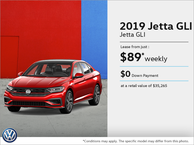 Lease the 2019 Jetta GLI
