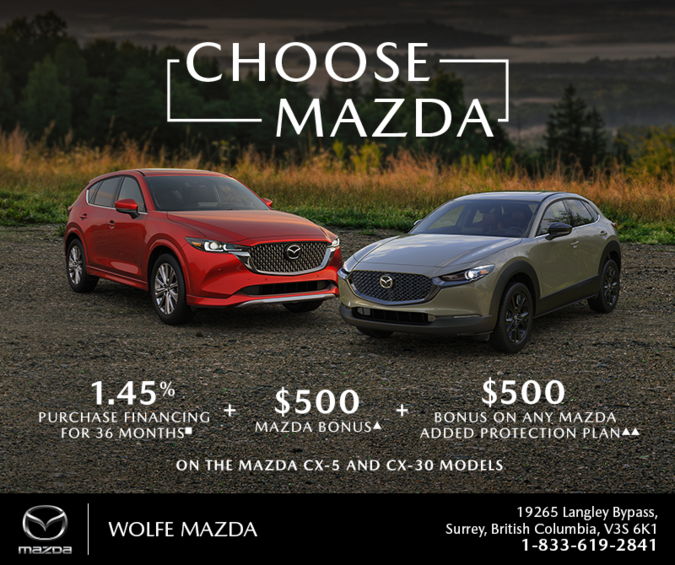 Wolfe Mazda - The Choose Mazda event