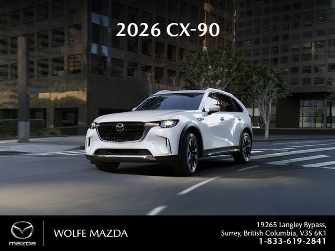 Wolfe Mazda - 2026 Mazda CX-90 Mild Hybrid