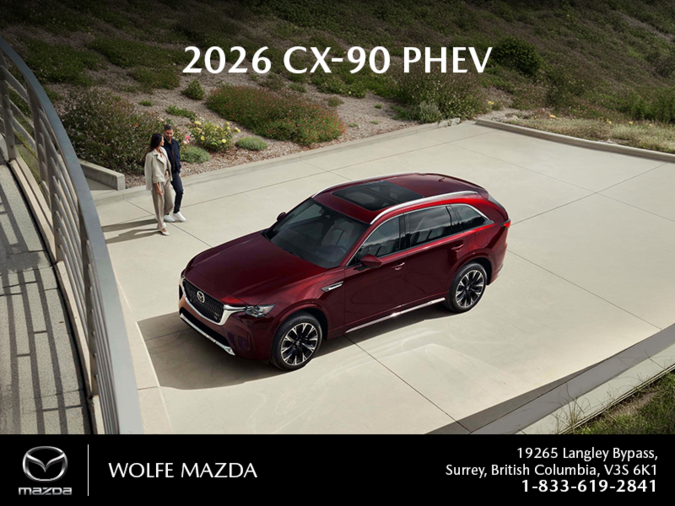 Wolfe Mazda - 2026 Mazda CX-90 Plug-In Hybrid
