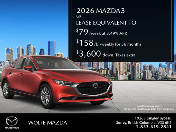 Wolfe Mazda - 2026 Mazda3