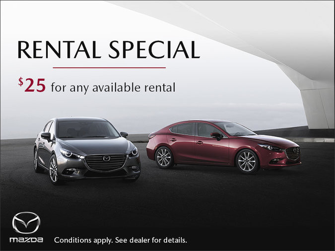 Gerry Gordon's Mazda - Rental Special