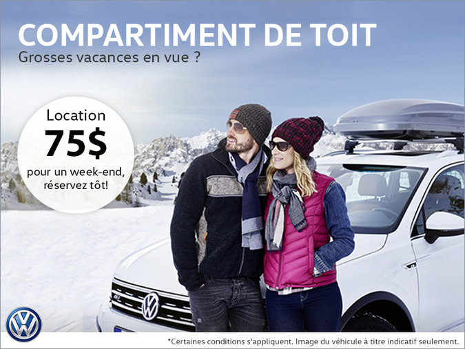 Louez un compartiment de toit