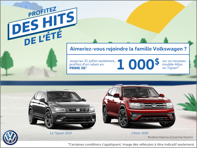 Profitez des hits de l'été!