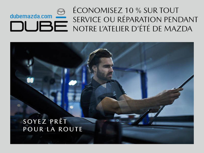 PRÉPAREZ VOTRE MAZDA POUR LA SAISON DE LA CONDUITE