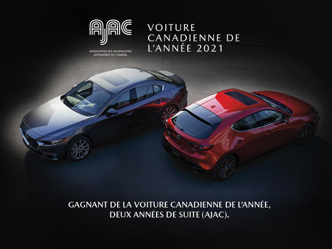 Mazda Gabriel Anjou - Voiture canadienne de l'année 2021