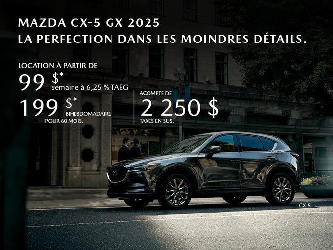 Mazda Gabriel St-Laurent - Mazda CX-5 GX 2025