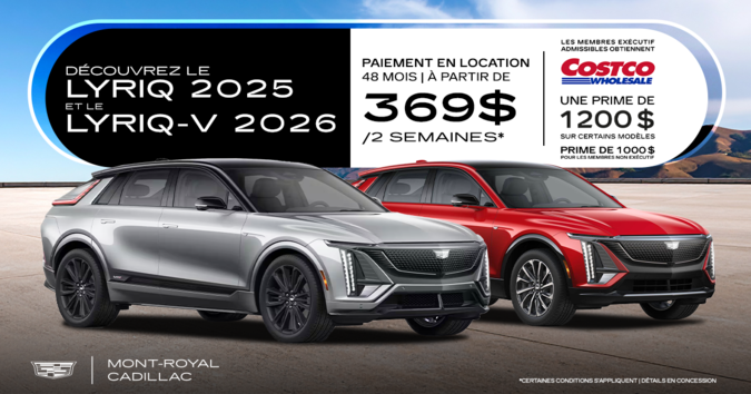 LYRIQ 2025 ET LYRIQ-V 2026 !