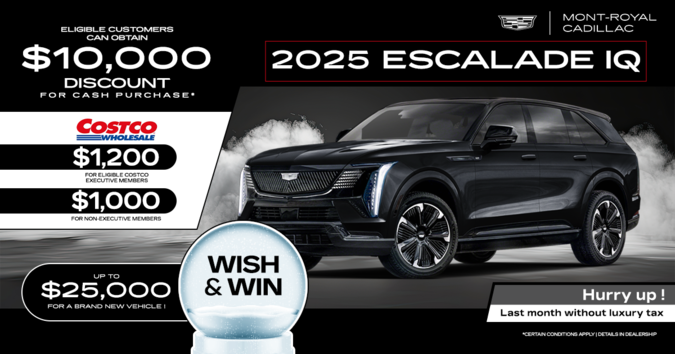 2025 ESCALADE IQ !
