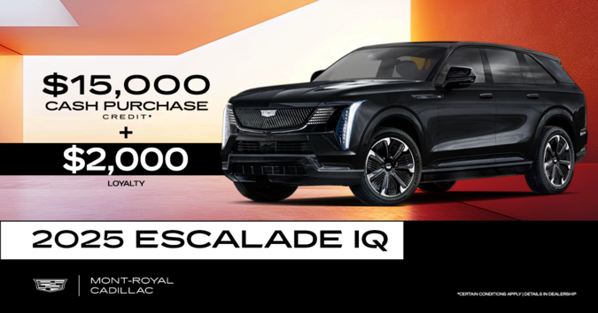 2025 ESCALADE IQ !