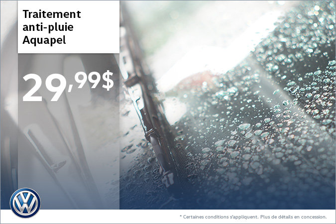 Traitement Aquapel à 29,99$