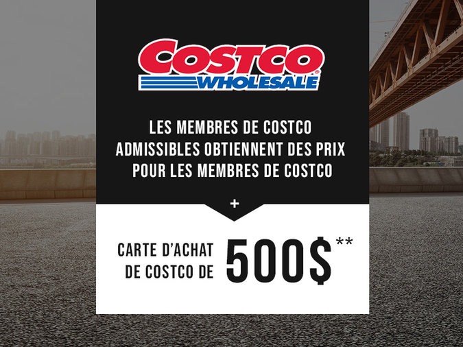 L'offre Costco est de retour!