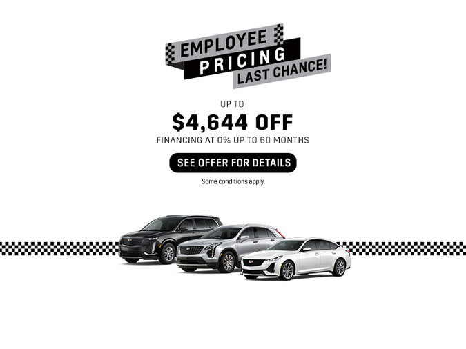 Cadillac Employee Pricing
