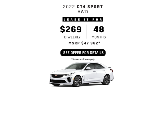 2022 CT4 Sport