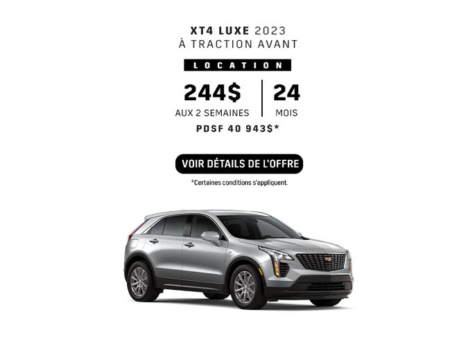 Cadillac XT4 2023