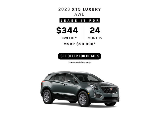 2023 Cadillac XT5