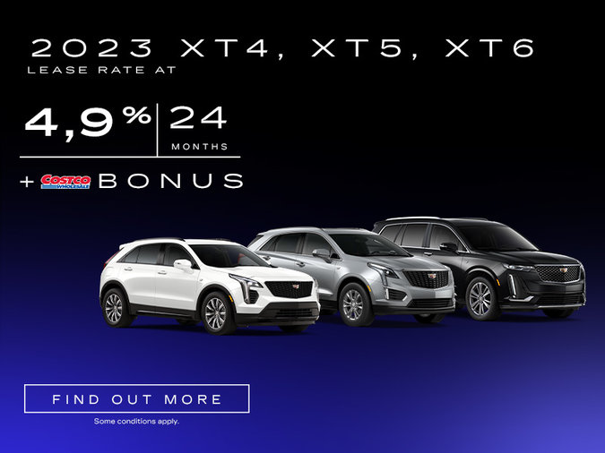 2023 XT4, XT5 and XT6