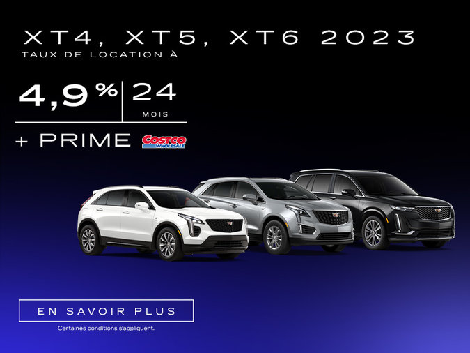 XT4, XT5 et XT6 2023