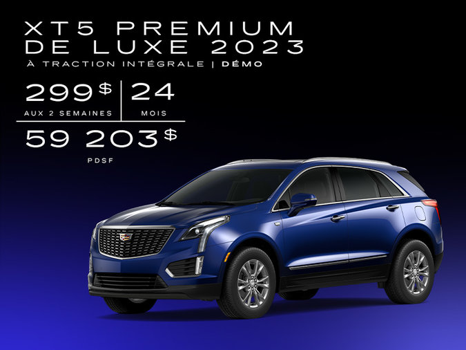 CADILLAC XT5 PREMIUM LUXE