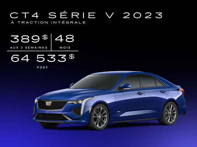CADILLAC CT4 SÉRIE V 2023