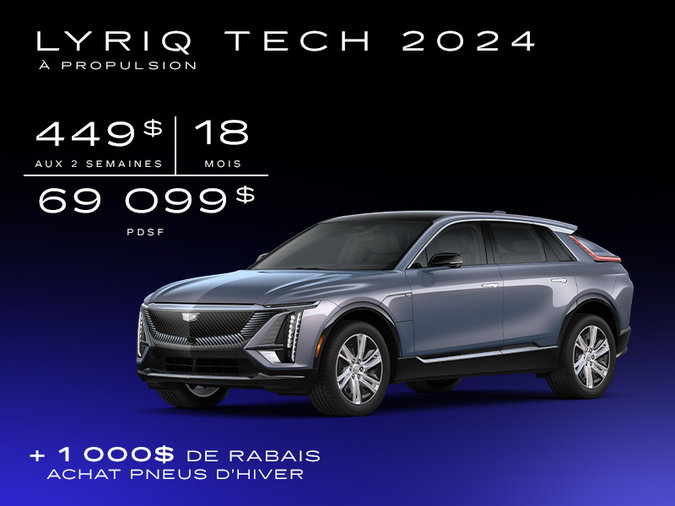 CADILLAC LYRIQ 2024 TECH RWD