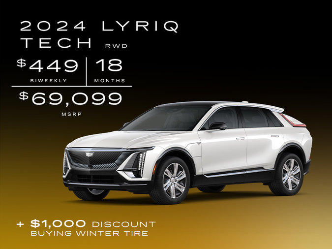 CADILLAC LYRIQ 2024 TECH RWD