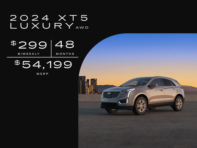 2024 CADILLAC XT5 LUXURY