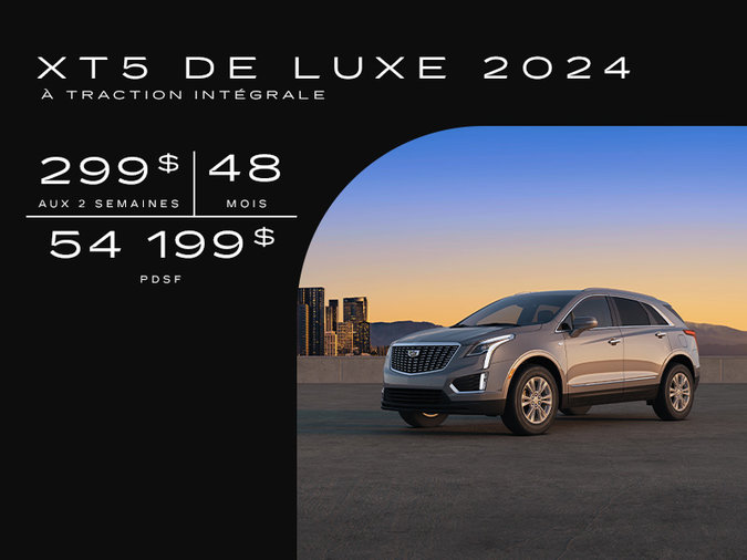 CADILLAC XT5 LUXE 2024